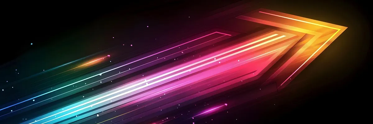 Fortschritt Futuristischer Hintergrund mit Pfeilen – Darstellung von Fortschritt